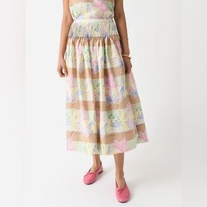 Hunter Bell / linen Fallon Skirt pastel paradise 6